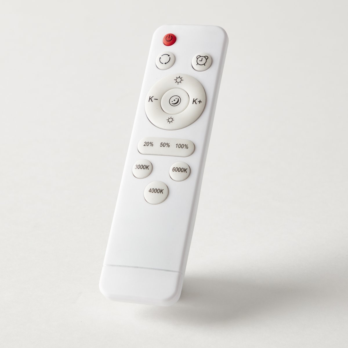 Jamil Ø48 Silber deckenleuchte Von Brilliant - Jamil verf&uuml;gt au&szlig;erdem &uuml;ber einen praktischen Timer und eine Nachtlichtfunktion und ist somit eine funktionale Wahl f&uuml;r beispielsweise Schlafzimmer, Flure oder Wohnzimmer.