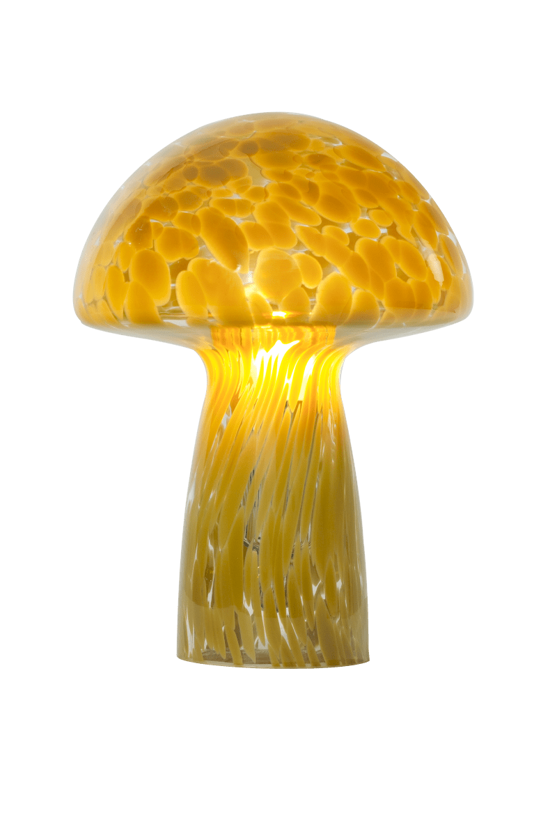 Mushi 30cm Beige tischlampe Von Aneta Lighting - Die trendige Pilzlampe Mushi erzeugt sanftes Licht und trägt zu einer gemütlichen und behaglichen Atmosphäre in Ihrem Zuhause bei.