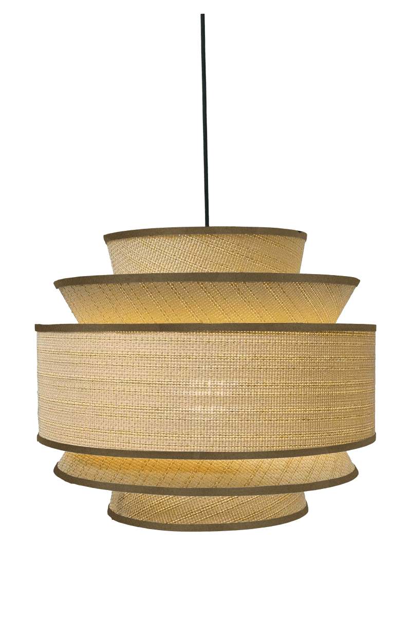Ambrosia Ø50 Natur hängelampe Von Aneta Lighting - Die unterschiedlichen Formen und Ebenen erzeugen eine wundersch&ouml;ne Silhouette und verleihen Ambrosia einen unverwechselbaren Charakter.