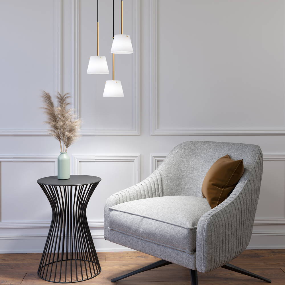 Gil il Grande Ø13 Satiniertes Messing fensterlampe Von Herstal - 