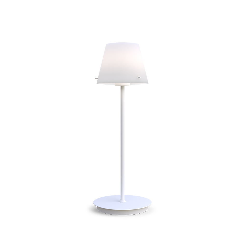 Zoombild von Gil 34cm Weiß tischlampe Von Herstal - Med sin klassiska design och mjuka belysning l&auml;gger denna lampa till tidl&ouml;s sk&ouml;nhet och en touch av stil till ditt hem.