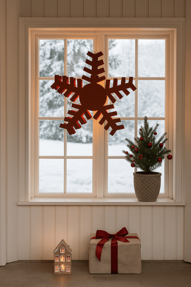Gleam Ø60 ROT Von By Rydéns - Lassen Sie Weihnachten mit dem Gleam Weihnachtsstern noch heller erstrahlen.