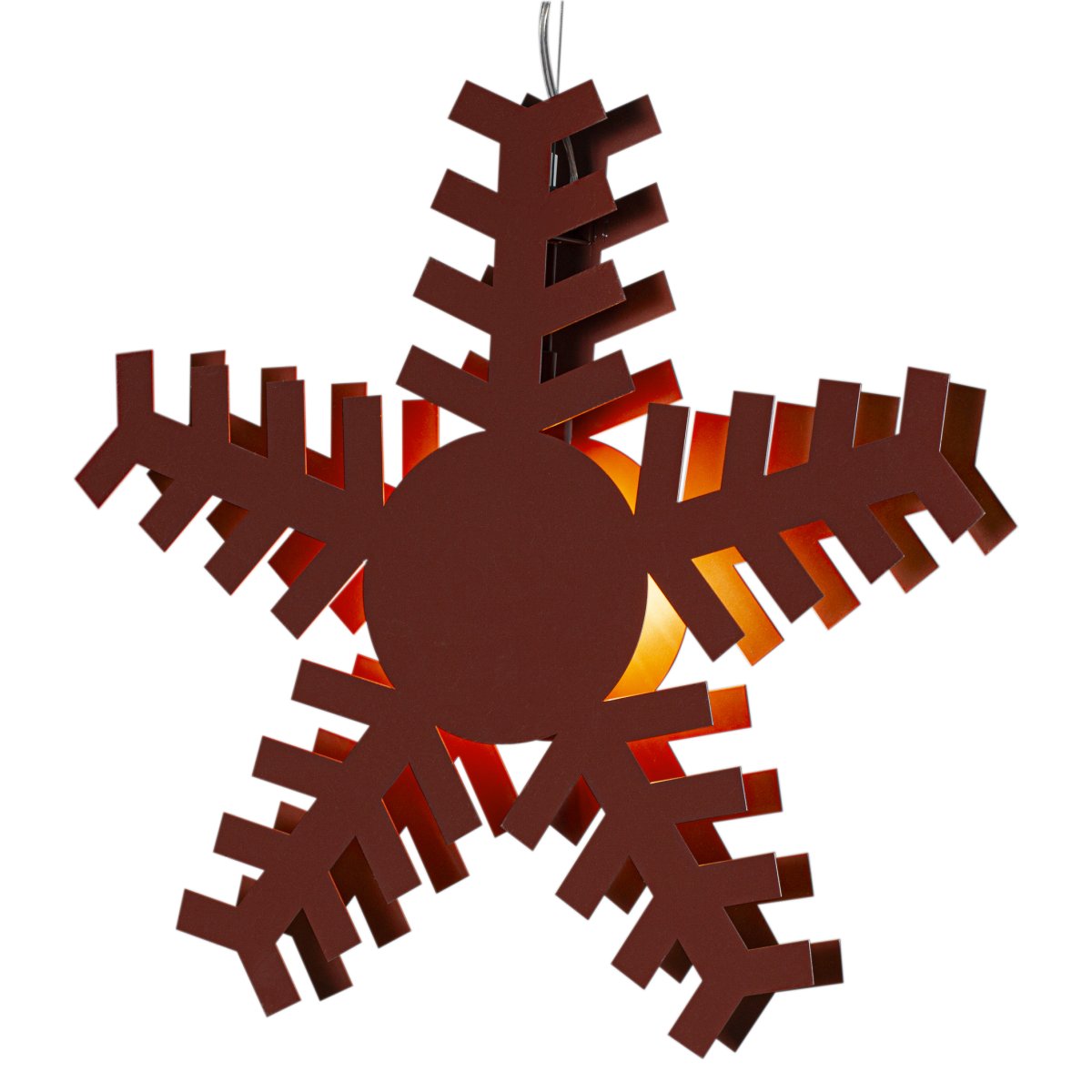 Gleam Ø60 ROT Von By Rydéns - Lassen Sie Weihnachten mit dem Gleam Weihnachtsstern noch heller erstrahlen.