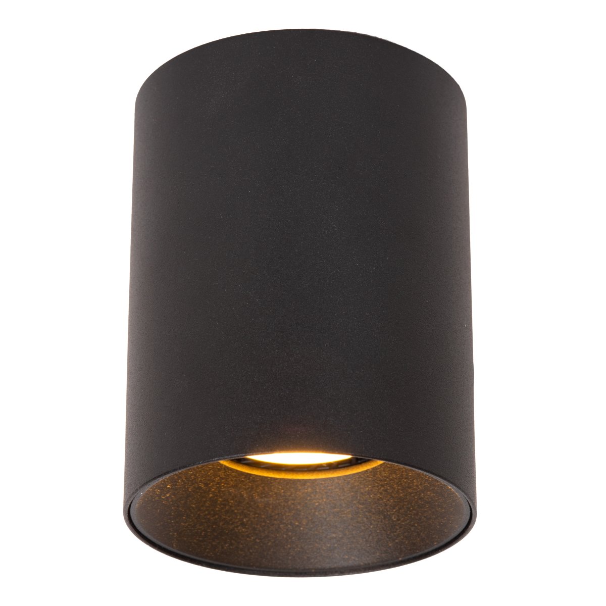 Gerti Schwarz spotlight Von Lucide - Gerti ist ein stilvoller, schwarzer Metallstrahler, der Ihrem Zuhause ein modernes und elegantes Flair verleiht.