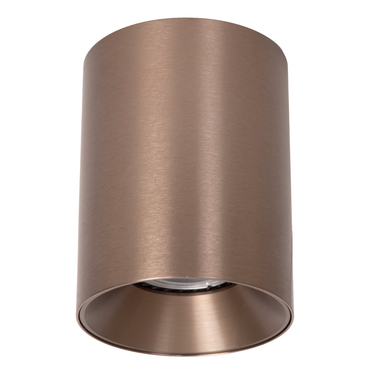 Gerti Braun spotlight Von Lucide - Gerti ist ein stilvoller Metallstrahler mit einer eleganten, braunen Metallic-Oberfl&auml;che, der Ihrem Zuhause einen modernen und anspruchsvollen Look verleiht.