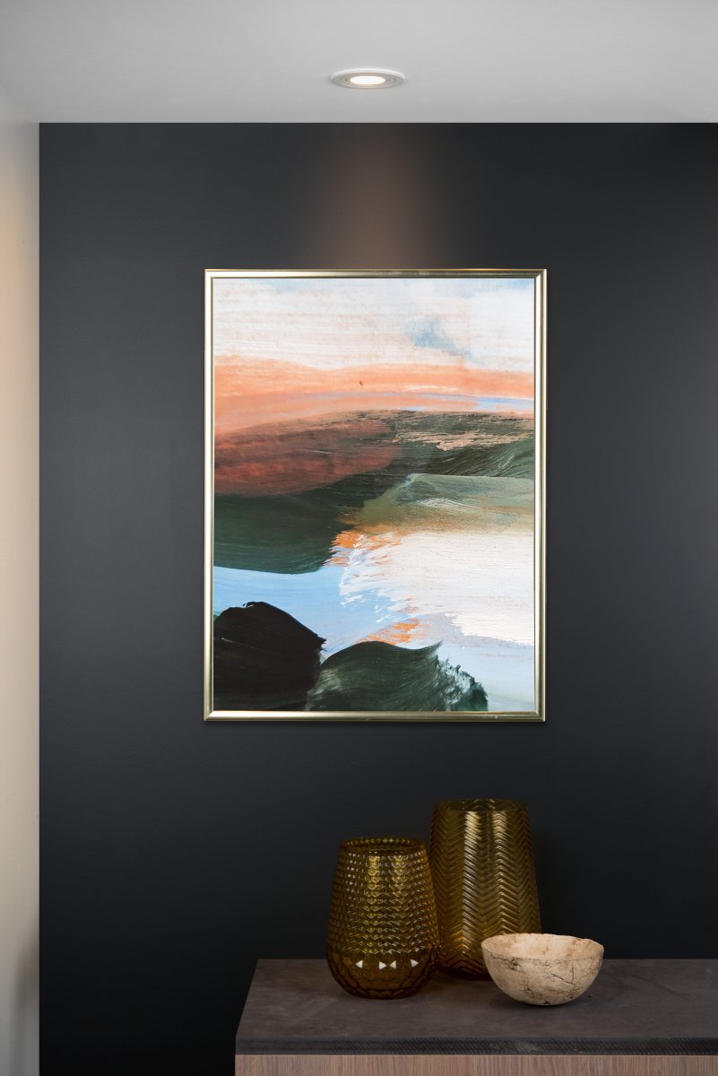 Tube spotlight GU10 Weiß Von Lucide - Der Strahler ist dreh- und neigbar, sodass Sie das Licht ganz einfach nach Bedarf ausrichten k&ouml;nnen.