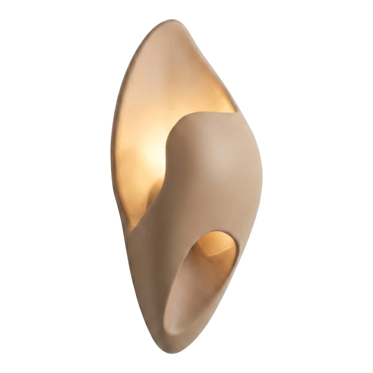 Yacinte 30cm Beige wandlampe Von Lucide - Yacinte ist eine dekorative Wandleuchte aus beigefarbenem Beton mit einer weichen, organischen Form, die jedem Raum eine stilvolle und moderne Note verleiht.