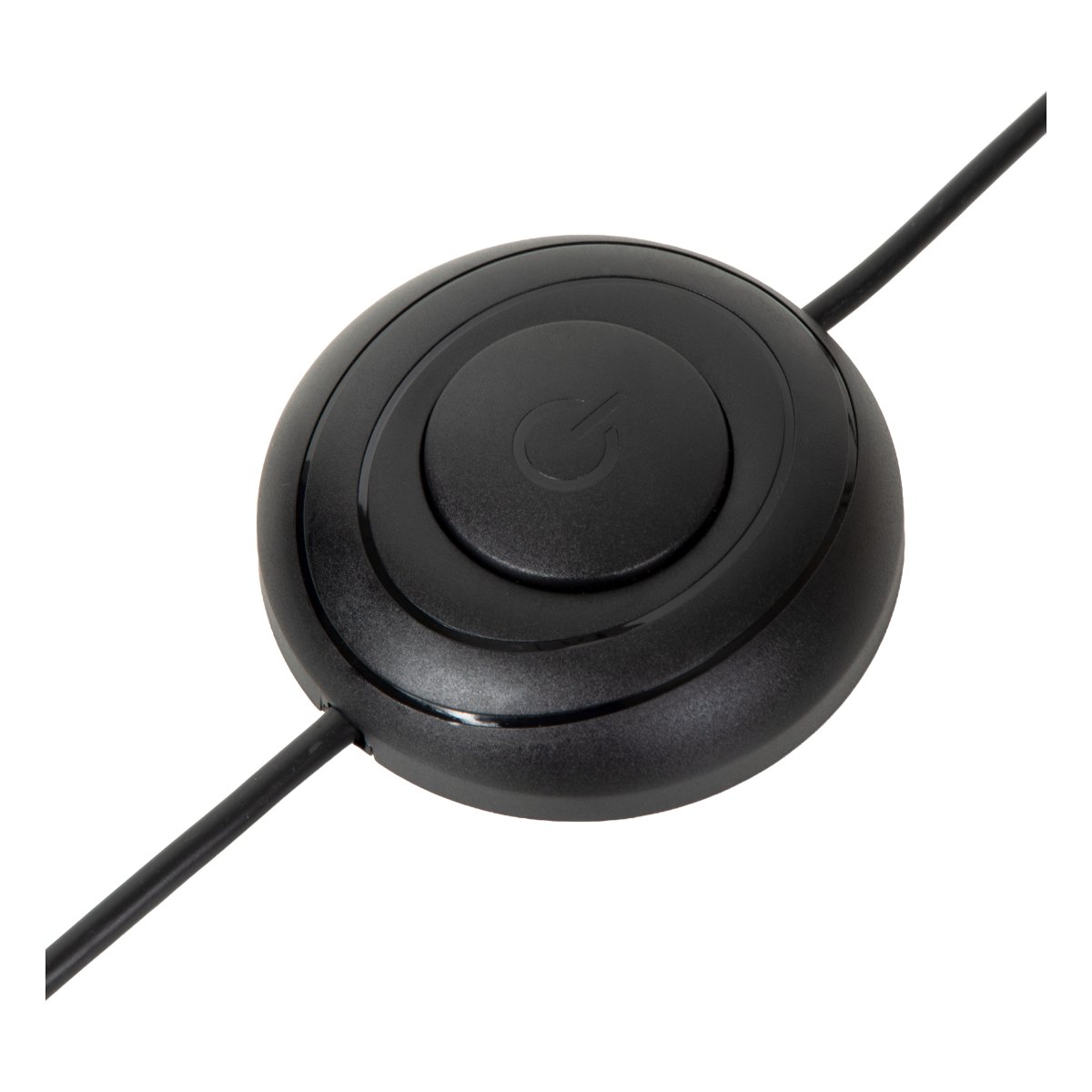 Leonard Braun stehlampe Von Lucide - Am Kabel befindet sich ein praktischer Fu&szlig;schalter mit integriertem Dimmer, mit dem sich Helligkeit und Farbtemperatur bequem einstellen lassen.