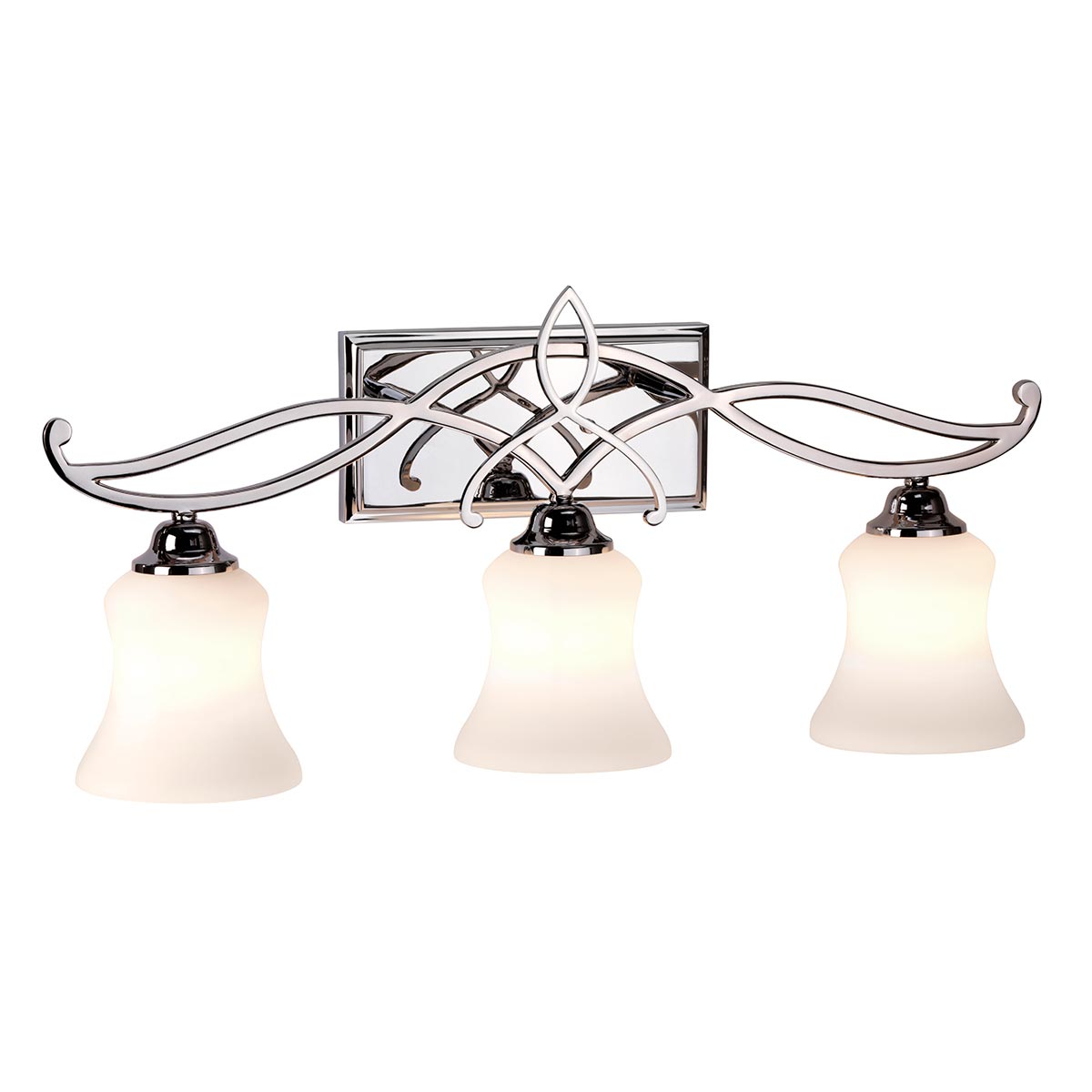 Brooke 60cm Chrom poliert badezimmerlampe Von Elstead Lighting - Die Lampe hat die Schutzart IP44 und ist daher f&uuml;r den Einsatz im Badezimmer geeignet.