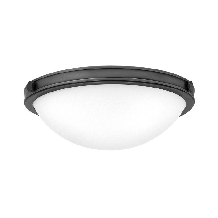 Collier Ø35 Schwarz deckenleuchte Von Elstead Lighting - Details wie Kn&ouml;pfe, Scharniere und der schwarz lackierte Rahmen verleihen der Lampe einen raffinierten Ausdruck, der sowohl zeitgem&auml;&szlig; als auch zeitlos wirkt.