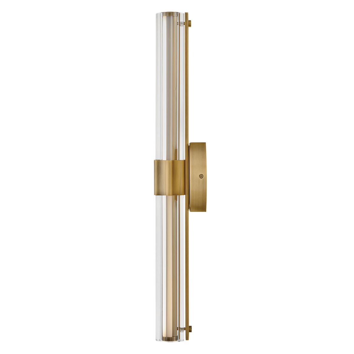 Georgette 60cm Messing badezimmerlampe Von Elstead Lighting - Georgette ist eine elegante Badezimmerwandleuchte mit dekorativem und symmetrischem Design.