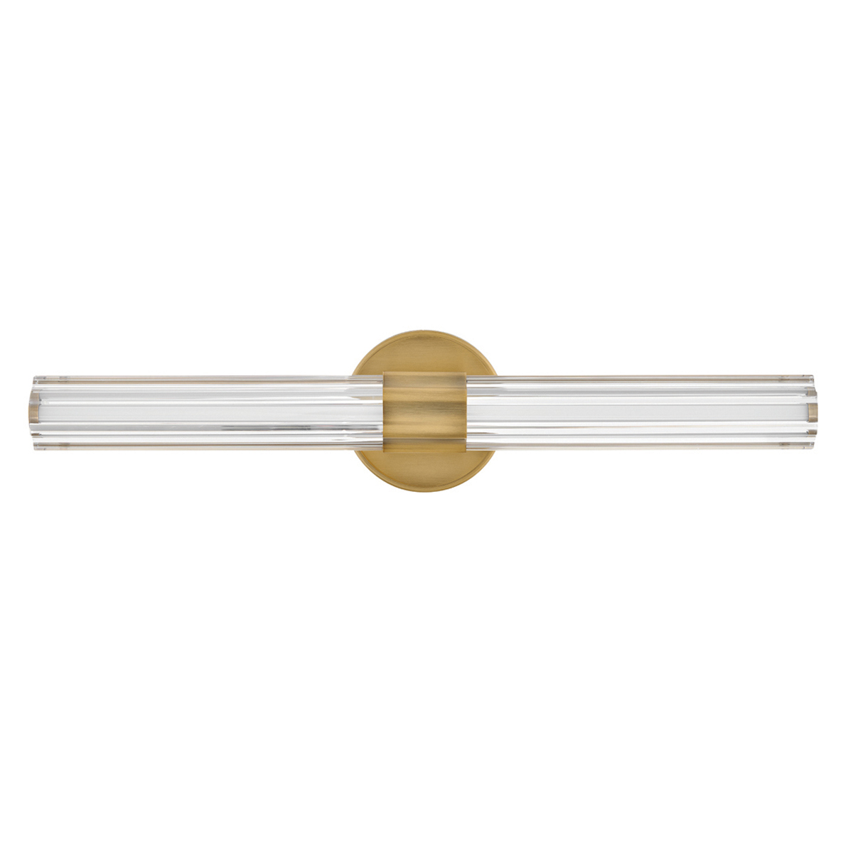 Georgette 60cm Messing badezimmerlampe Von Elstead Lighting - Georgette ist eine elegante Badezimmerwandleuchte mit dekorativem und symmetrischem Design.