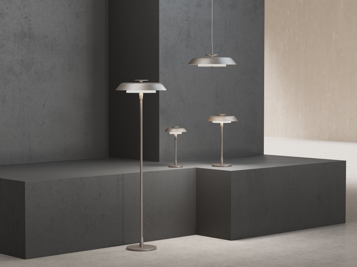 Horisont 47cm Sekt tischlampe Von Belid - 