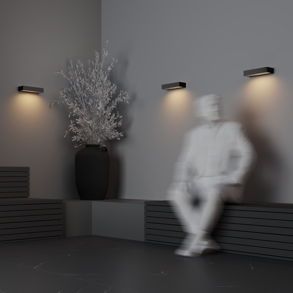Lot Graphit außenlampe Von Maytoni - Die Lampe verfügt über einen hohen Schutzgrad gegen Staub und Feuchtigkeit, IP65, und ist daher ideal für den Einsatz im Innen- und Außenbereich geeignet.