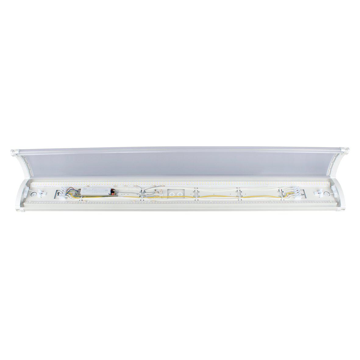 Liny Grab 3000/4000K 150cm Weiß Von Designlight - Liny Grab eignet sich beispielsweise ideal f&uuml;r Flure, Lagerhallen, Keller und Gesch&auml;fte und ist sowohl f&uuml;r Neuinstallationen als auch f&uuml;r die Modernisierung &auml;lterer Beleuchtungsl&ouml;sungen bestens geeignet.