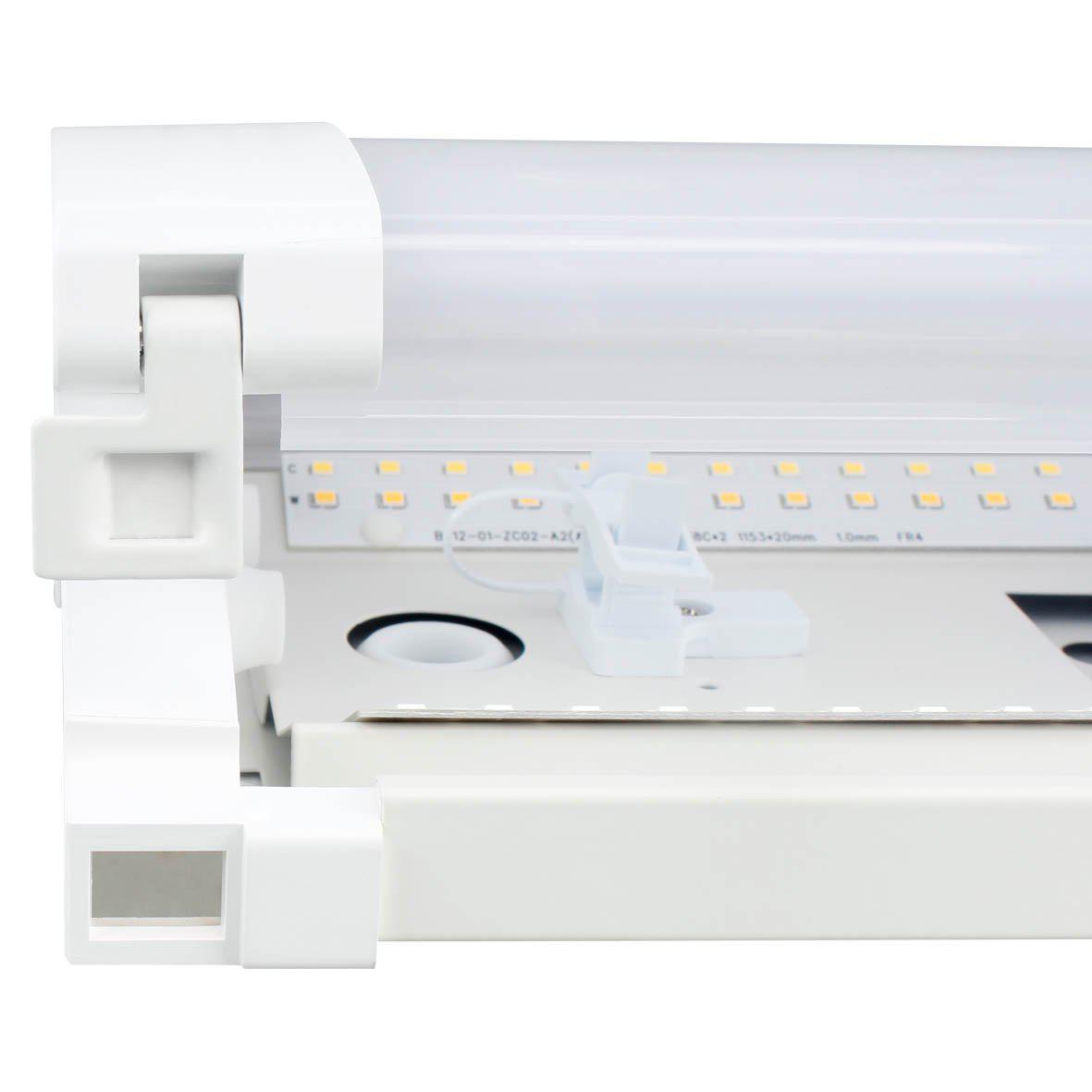 Liny Grab 3000/4000K 150cm Weiß Von Designlight - Liny Grab eignet sich beispielsweise ideal f&uuml;r Flure, Lagerhallen, Keller und Gesch&auml;fte und ist sowohl f&uuml;r Neuinstallationen als auch f&uuml;r die Modernisierung &auml;lterer Beleuchtungsl&ouml;sungen bestens geeignet.