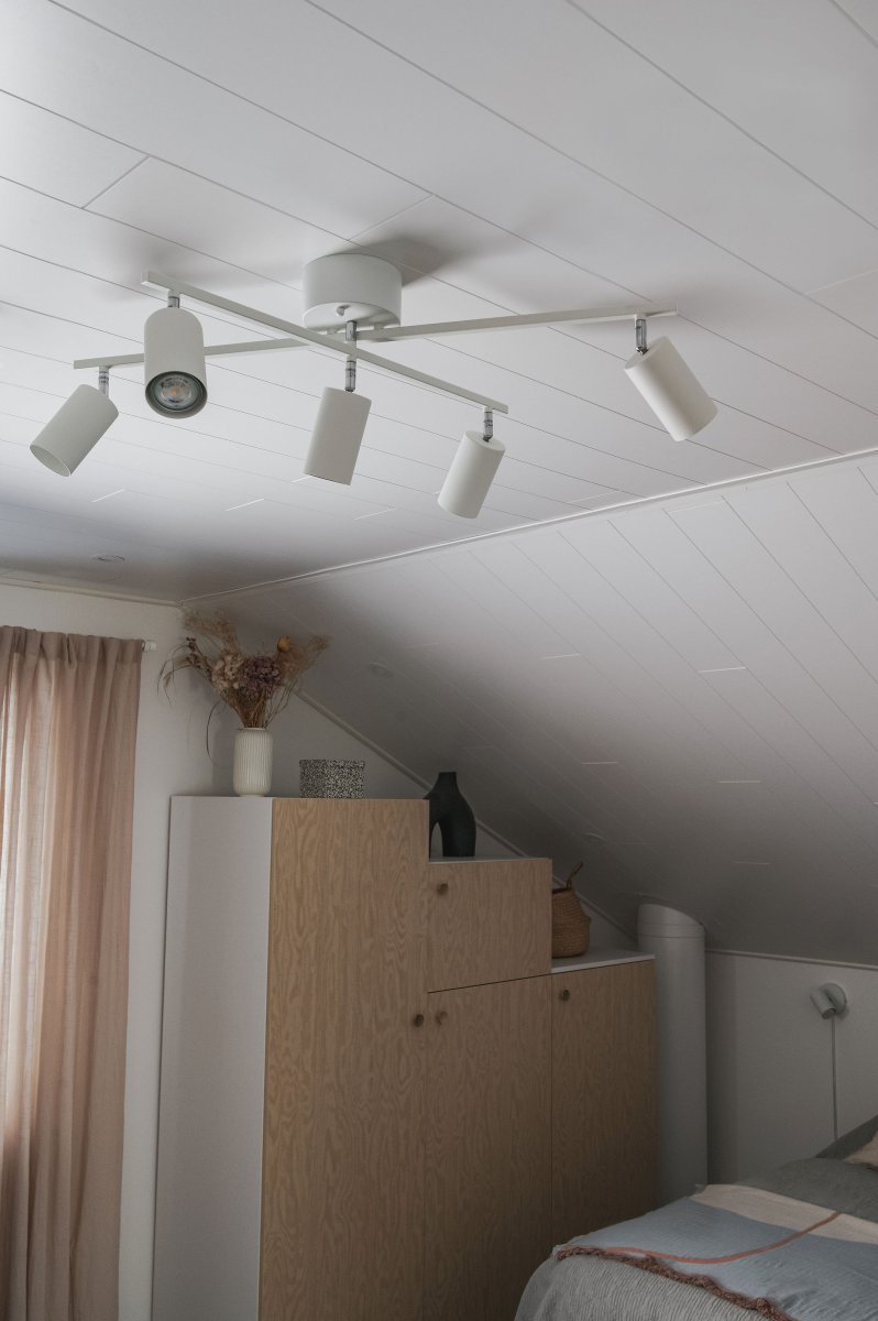 Marlina 5 Weiß spotlight Von Trio Lighting - Die Lampe eignet sich ideal für die Küche, den Flur oder das Wohnzimmer.
