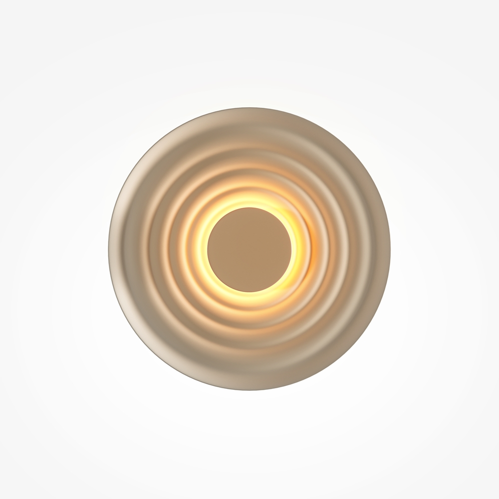 Nami Ø40 Grau wandlampe Von Maytoni - Die Wandleuchte Nami vereint modernes Design mit sanfter Beleuchtung und ist ein funktionales und zugleich dekoratives Detail in Ihrem Zuhause.