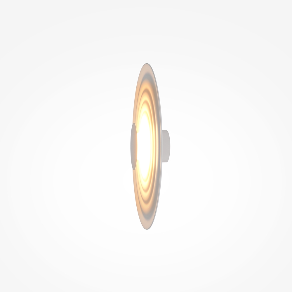 Nami Ø40 Weiß wandlampe Von Maytoni - Die Wandleuchte Nami vereint modernes Design mit sanfter Beleuchtung und ist ein funktionales und zugleich dekoratives Detail in Ihrem Zuhause.