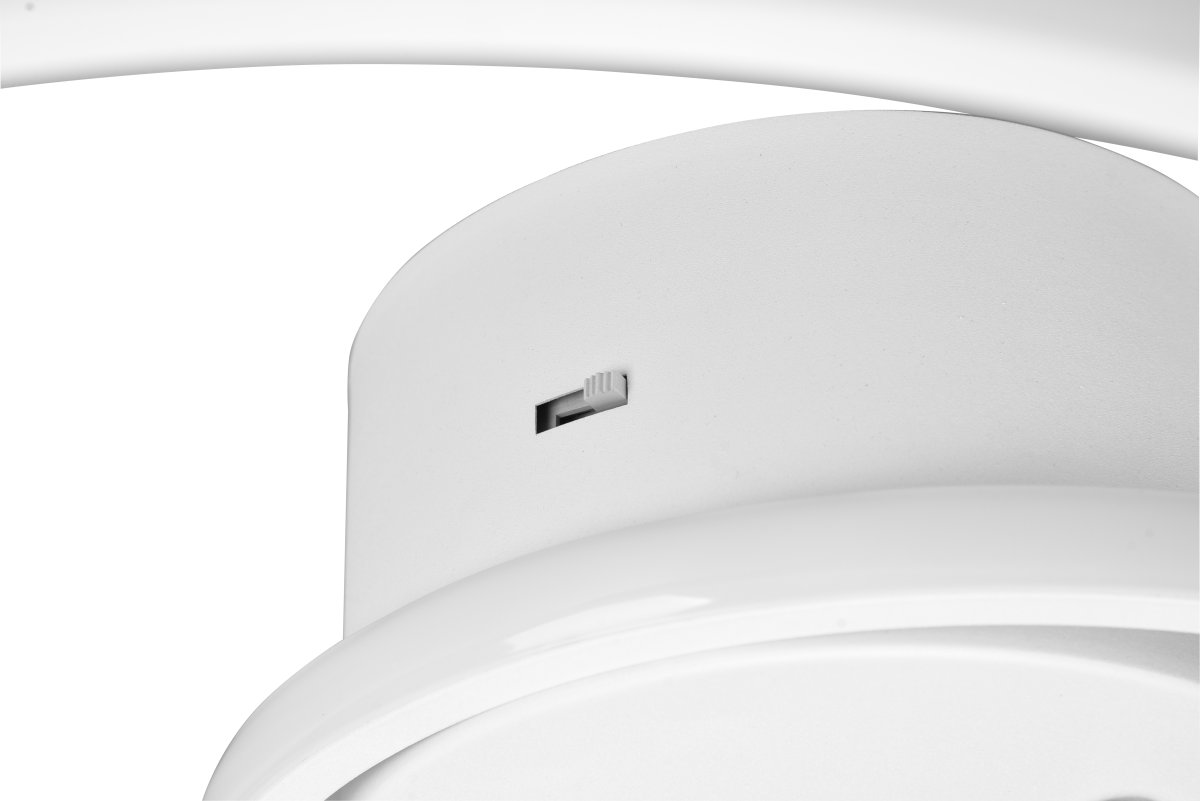 Zibella Ø40 Weiß deckenleuchte Von Trio Lighting - Die Deckenleuchte Zibella schafft mit ihren sanften Lichteffekten und dem eleganten Design eine stimmungsvolle Atmosph&auml;re und erg&auml;nzt moderne Einrichtungsstile perfekt.