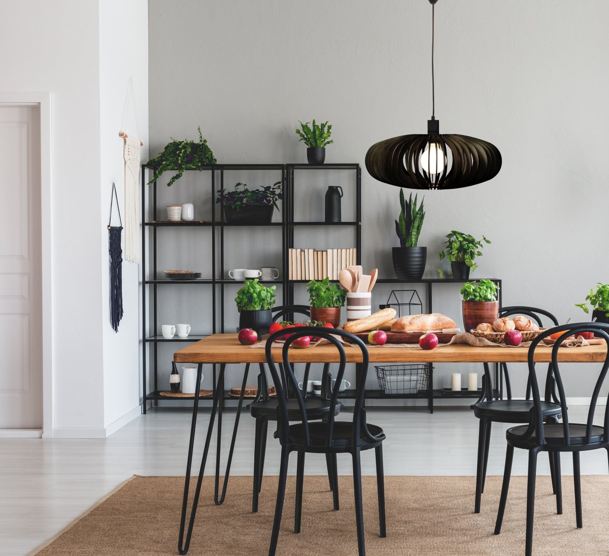 Arcos Ø50 Schwarz hängelampe Von Aneta Lighting - 