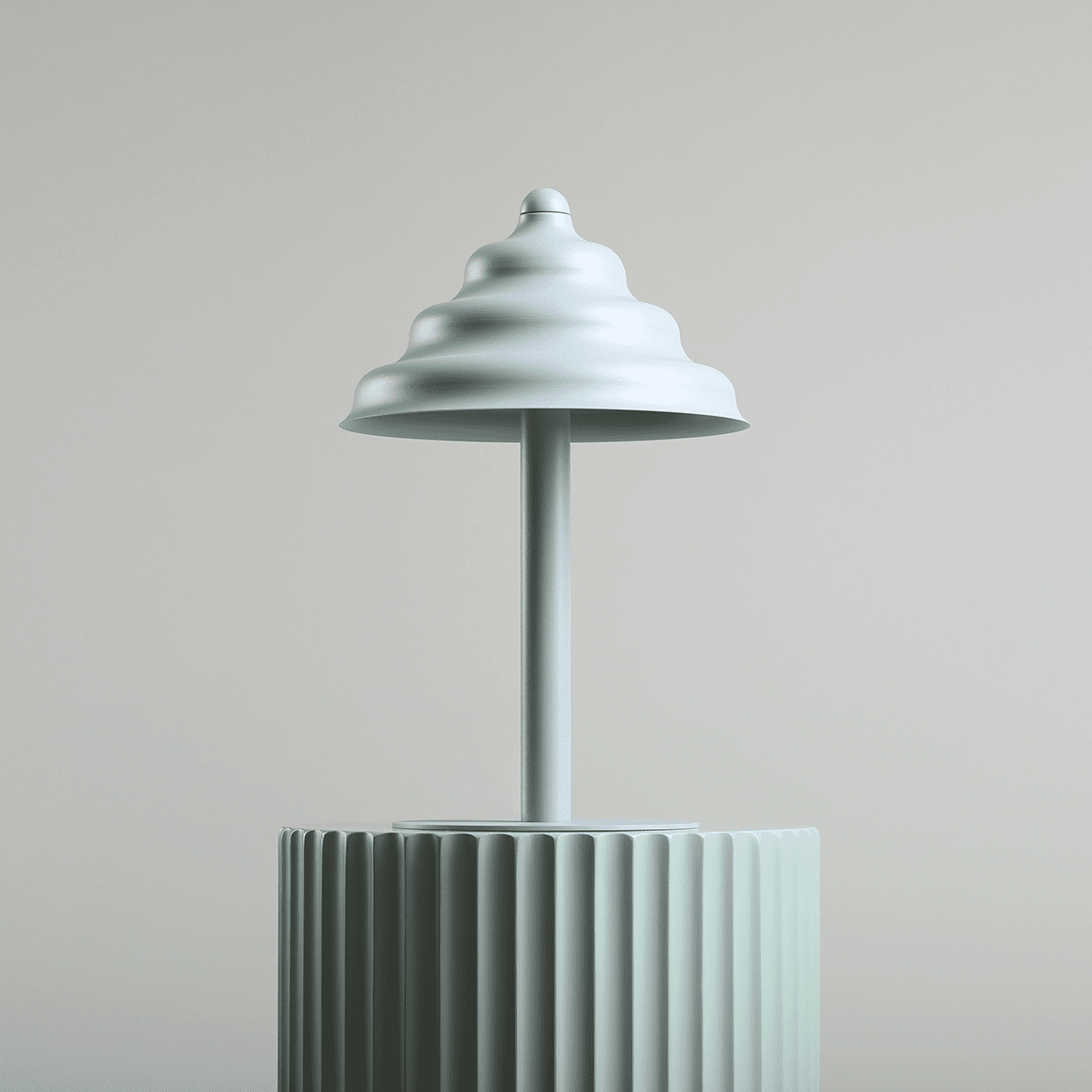 Wave 36cm Blau tischlampe Von Artera - Wave ist eine moderne Tischlampe im Retro-Design, die sie zu einer vielseitigen Beleuchtungsvorrichtung macht, die in jedes Zuhause passt.