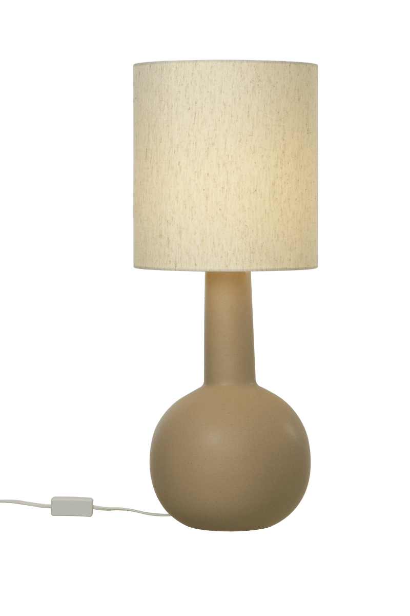 Eleana 74cm Braun tischlampe Von Aneta Lighting - Die Tischlampe Eleana ist eine elegante und zeitlose Lampe, die perfekt in Ihr Zuhause passt.