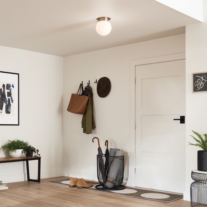 Albers Ø20 Messing deckenleuchte Von Elstead Lighting - Die Deckenleuchte Albers spendet ein sch&ouml;nes und gleichm&auml;&szlig;iges Licht, sowohl einzeln als auch in Kombination mit mehreren Leuchten.