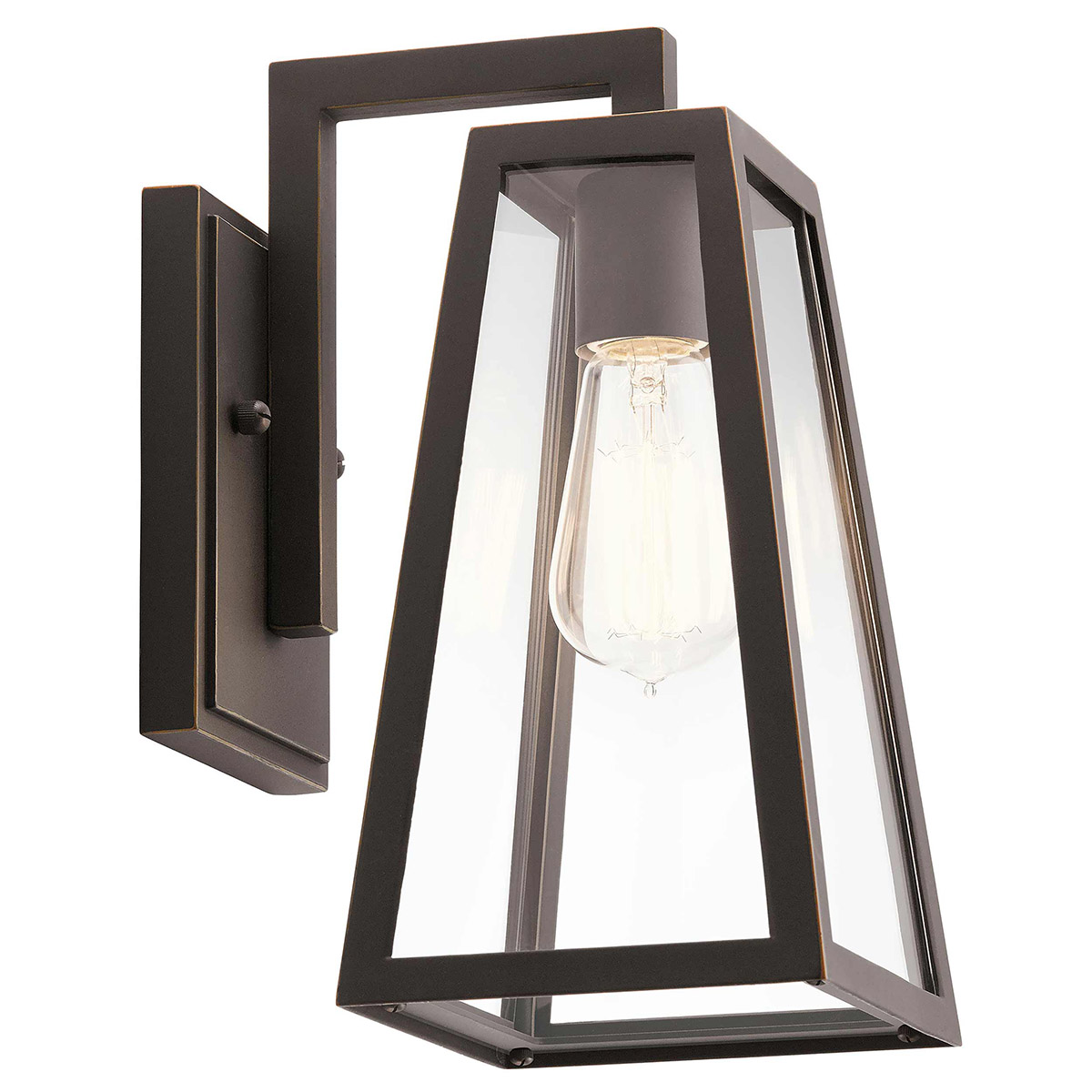 Delison Bronze außenlampe Von Elstead Lighting - Die Wandlampe Delison hat ein minimalistisches Design, das perfekt zum rustikalen oder modernen Lodge-Stil passt.