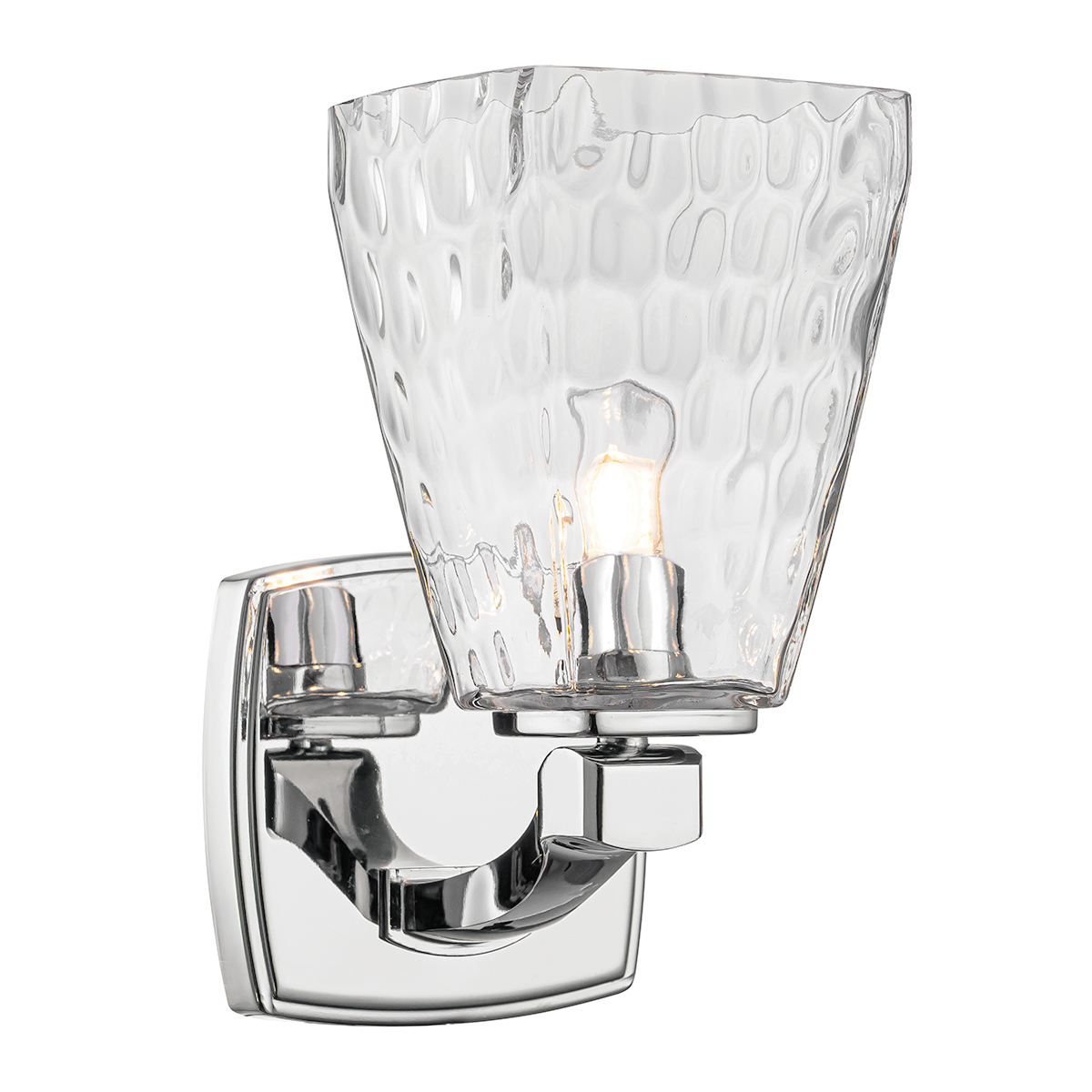 Marant 24cm Chrom badezimmerlampe Von Elstead Lighting - Die Leuchte ist aus Metall gefertigt, mit einer gl&auml;nzenden Chromoberfl&auml;che versehen und verf&uuml;gt &uuml;ber einen robusten, sanft geschwungenen Arm.