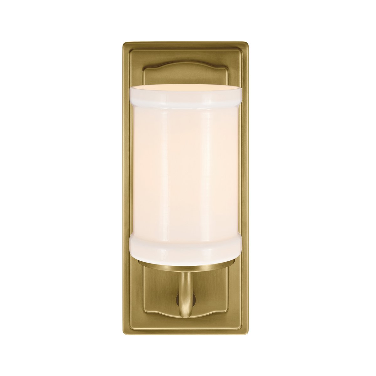 Vetivene 30cm Messing badezimmerlampe Von Elstead Lighting - Vetivene kann mit dem Glas nach oben oder unten montiert werden, was Flexibilit&auml;t bietet und sie beispielsweise perfekt f&uuml;r den Badezimmerspiegel macht.