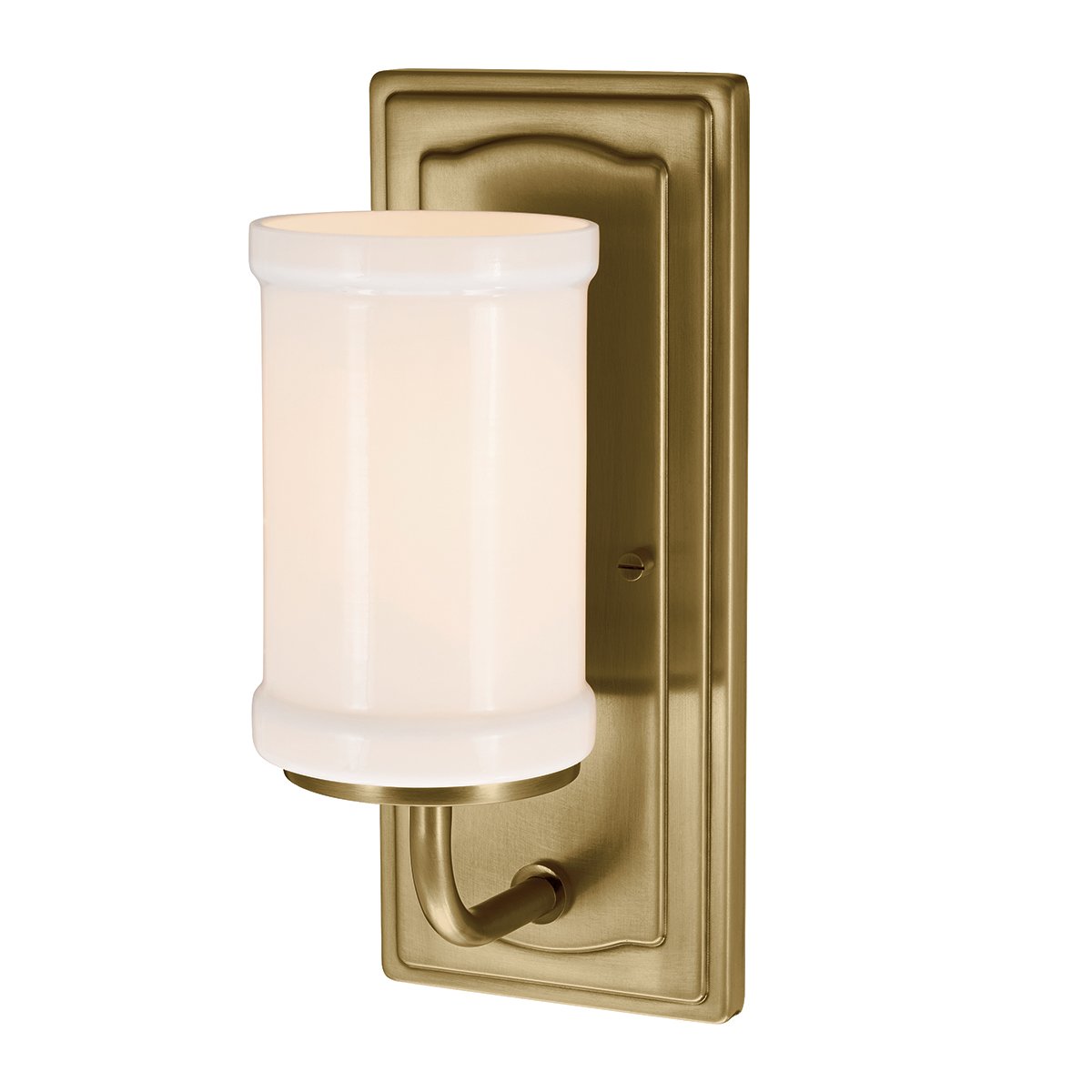 Vetivene 30cm Messing badezimmerlampe Von Elstead Lighting - Vetivene kann mit dem Glas nach oben oder unten montiert werden, was Flexibilit&auml;t bietet und sie beispielsweise perfekt f&uuml;r den Badezimmerspiegel macht.