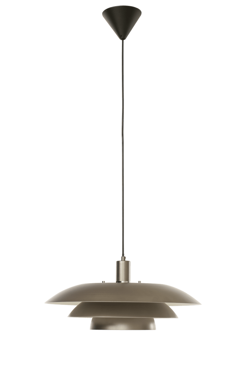 Epsilon 1 Ø45 Zinn hängelampe Von Aneta Lighting - EPSILON ist eine klassische K&uuml;chenpendelleuchte aus Metall.