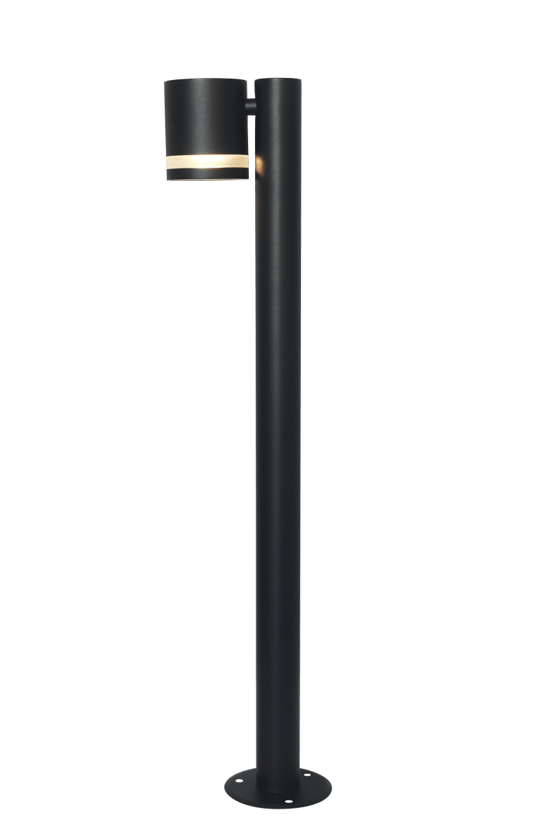 Karlshamn 80cm Schwarz pollarleuchten Von Nordic Lighting - Ideal f&uuml;r den Einsatz am Eingang, entlang der Fassade oder als dekorative Beleuchtung im Garten.
