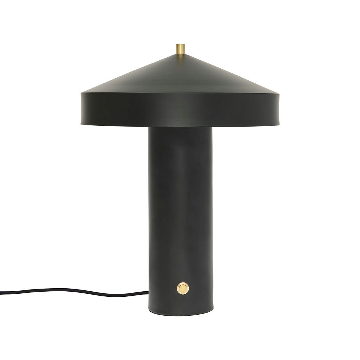 Hatto 40cm Schwarz tischlampe Von OYOY - Die Leuchte ist Teil der beliebten Hatto-Serie und in mehreren modernen Farben erhältlich.