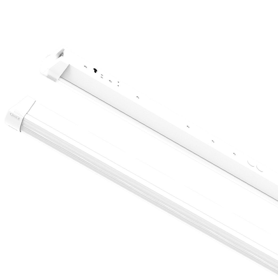 Liny Basic 3000K 130cm Weiß Von Designlight - Die Liny Basic ist eine robuste und energieeffiziente Industrieleuchte mit LED-Technologie, die f&uuml;r die Allgemeinbeleuchtung in Industrie- und Gesch&auml;ftsumgebungen mit warmwei&szlig;em Licht konzipiert wurde.
