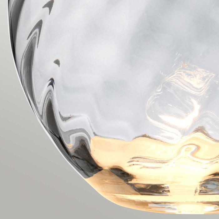 Lena 74cm Grau/Rauch tischlampe Von Elstead Lighting - Till basen ing&aring;r en utbytbar GU10 ljusk&auml;lla p&aring; 7W med 3000K varmvitt ljus och 620lm.