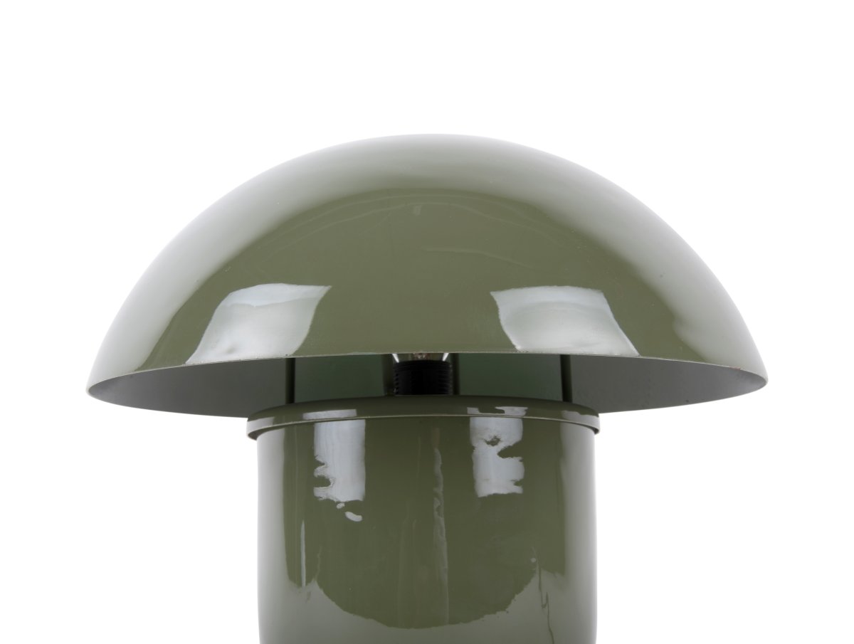 Mushroom 25cm Grün tischlampe Von Leitmotiv - Der Lampenschirm erzeugt blendfreies Licht und lenkt es nach unten, wodurch eine angenehme und stimmungsvolle Beleuchtung entsteht.