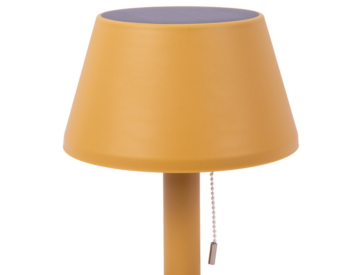 Esfera 26cm Gelb solarleuchte Von Leitmotiv - Mit dem praktischen Ausziehschalter l&auml;sst sich die Helligkeit in drei Stufen regulieren, um die gew&uuml;nschte Atmosph&auml;re zu schaffen.