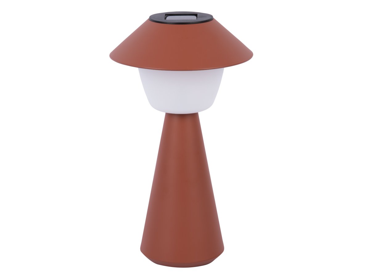 Marioneta 32cm Rostrot solarleuchte Von Leitmotiv - Dank der Schutzart IP44 ist sie wetter- und windfest und somit ideal für Garten, Balkon oder Terrasse.