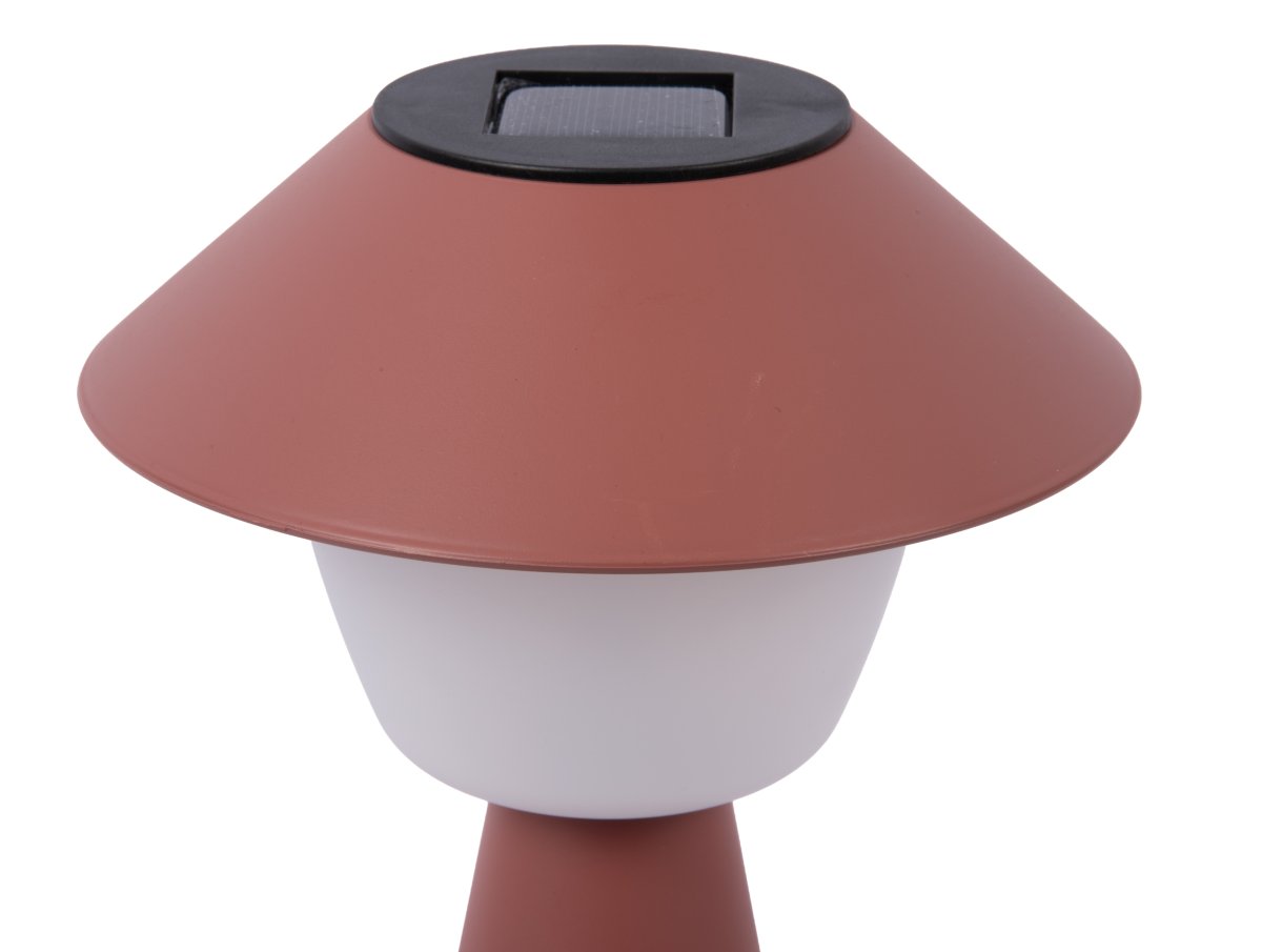 Marioneta 32cm Rostrot solarleuchte Von Leitmotiv - Dank der Schutzart IP44 ist sie wetter- und windfest und somit ideal für Garten, Balkon oder Terrasse.