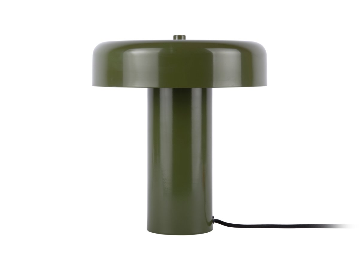Riqueza Palo 26cm Grün tischlampe Von Leitmotiv - Ihre schlanke Form und das klare Design verleihen ihr eine elegante und zur&uuml;ckhaltende Ausstrahlung, die sich harmonisch in viele verschiedene Umgebungen einf&uuml;gt.