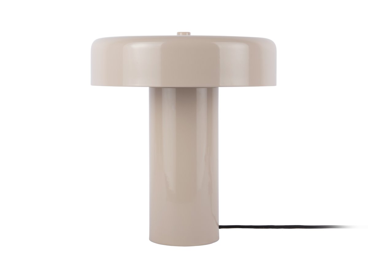 Riqueza Palo 26cm Greige tischlampe Von Leitmotiv - Ihre schlanke Form und das klare Design verleihen ihr eine elegante und zur&uuml;ckhaltende Ausstrahlung, die sich harmonisch in viele verschiedene Umgebungen einf&uuml;gt.
