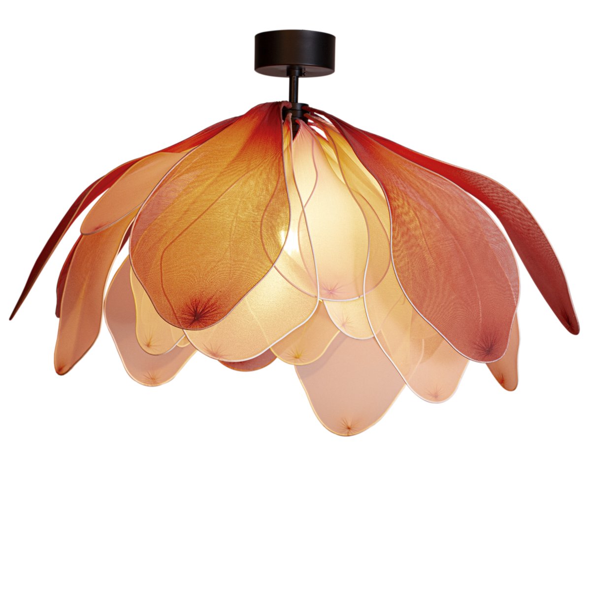 Lou Lou Ø80 Rosa deckenleuchte Von By Rydéns - Lou Lou wird nicht nur zu einer Lichtquelle, sondern auch zu einem Kunstwerk in Ihrem Zuhause und sein anpassungsf&auml;higer Stil macht ihn zu einem perfekten Einrichtungsdetail, um eine einzigartige Atmosph&auml;re zu schaffen.