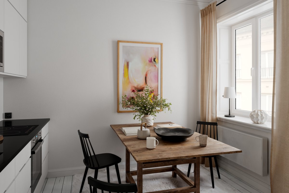 Lumi 48cm Mattschwarz tischlampe Von By Rydéns - Lumi ist eine moderne Tischlampe mit zeitlosem Design.