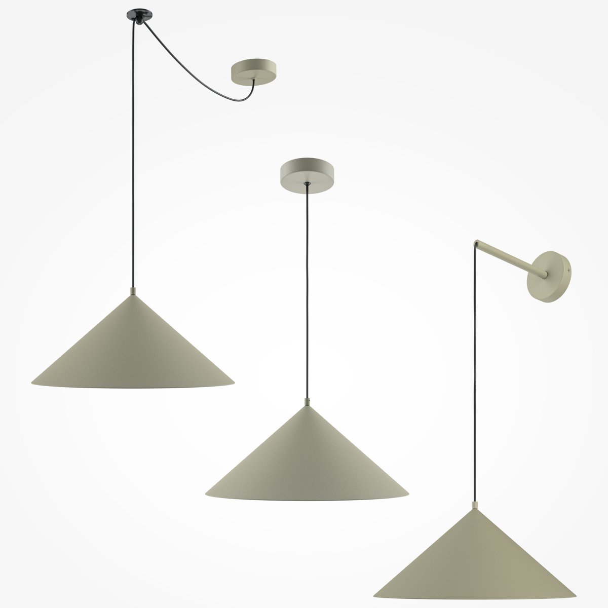 Basic colors Ø35 Grau hängelampe Von Maytoni - Die einfache und doch raffinierte Form macht sie zu einer ausgezeichneten Wahl für jeden Raum, in dem Sie einen stilvollen und zeitlosen Ausdruck schaffen möchten.