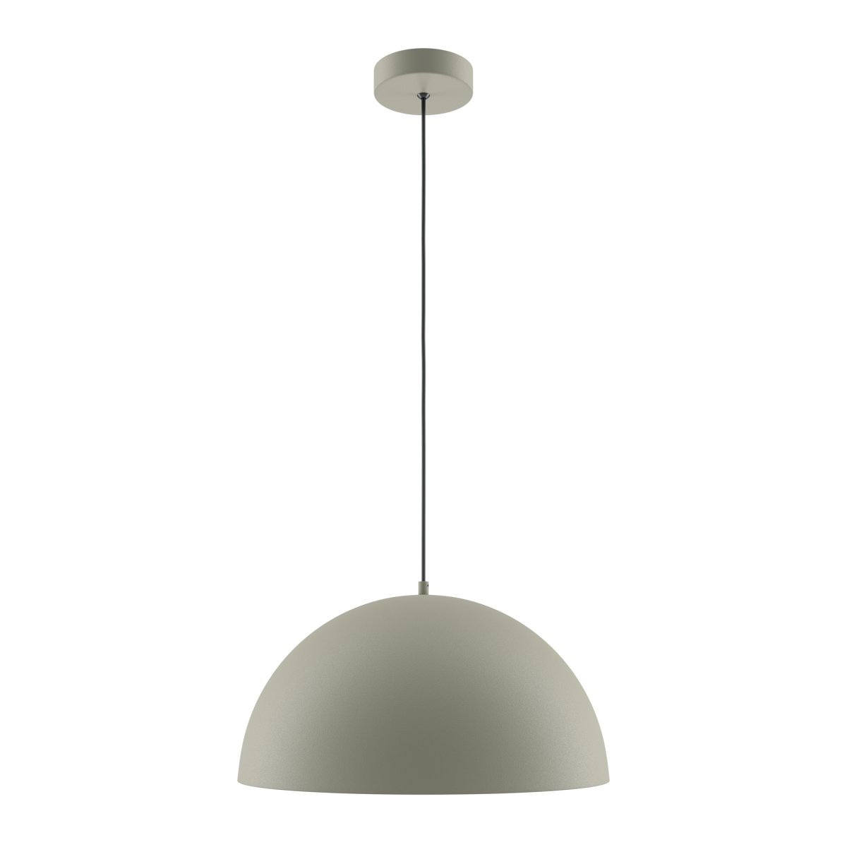 Basic colors Ø35 Grau hängelampe Von Maytoni - Mit ihrem Schirm in Form einer Mondsichel in einem eleganten Neutralton verbreitet sie ein gerichtetes, angenehmes Licht, das eine moderne und harmonische Atmosphäre schafft.