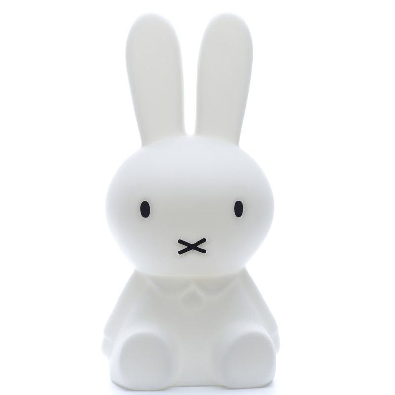 Miffy XL Weiß kinderlampe Von Mr Maria - Diese wundervolle Miffy XL-Lampe erhellt jeden Raum mit Freude und Liebe und eignet sich perfekt als Nachtlicht für Kinder.