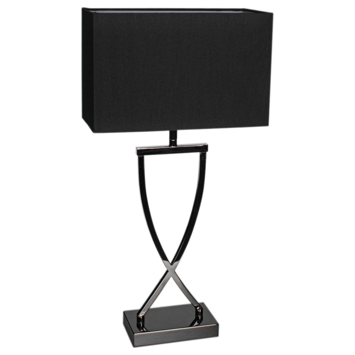 Omega 52cm Schwarz tischlampe Von By Rydéns - Die Lampe ist stilvoll und elegant und sieht sowohl im Fenster als auch an der Wand gut aus.