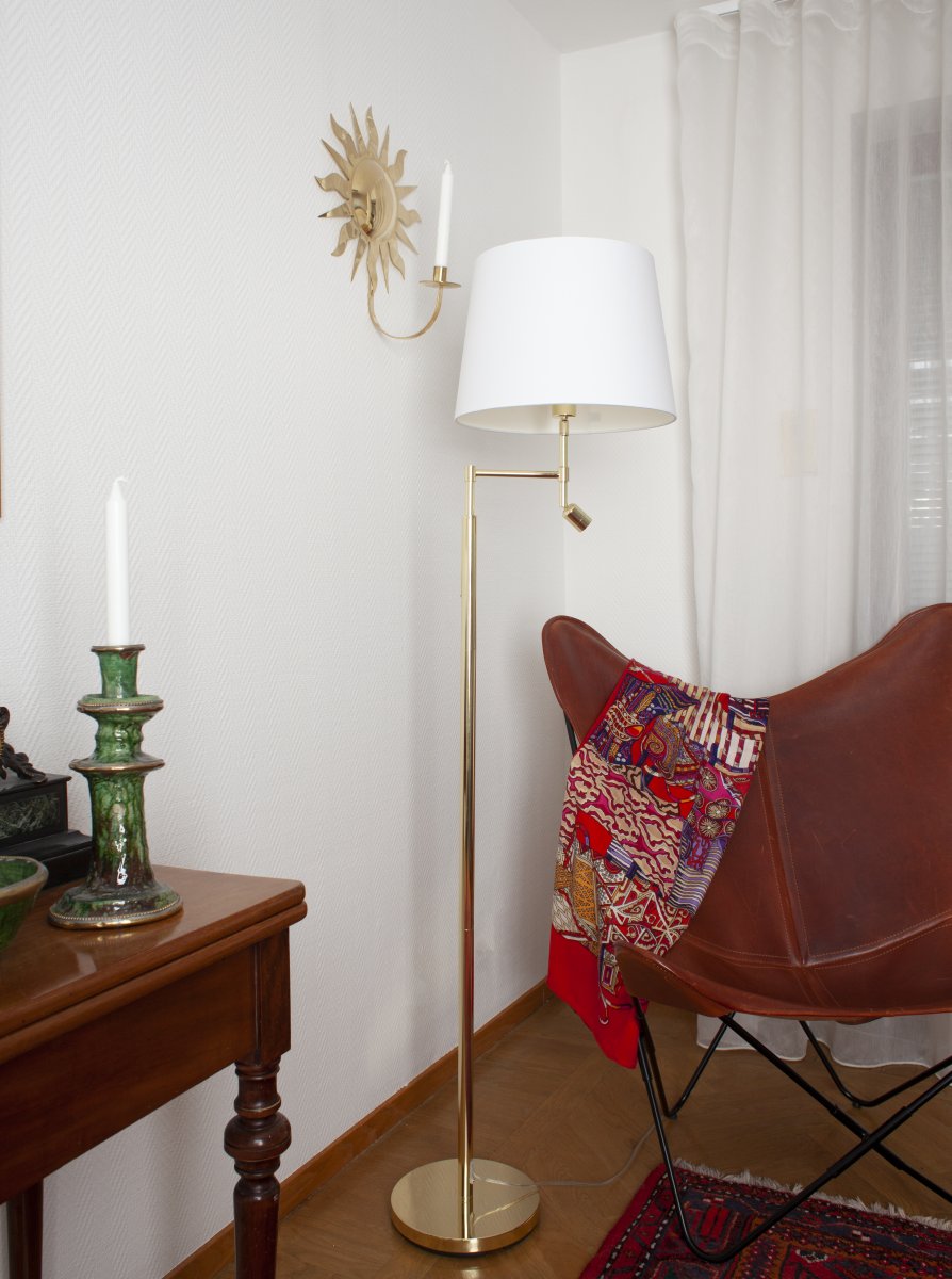 Orlando Messing stehlampe Von By Rydéns - Wenn die LED-Leuchte für Orlando nicht mehr funktioniert, liegt das meist daran, dass der LED-Treiber defekt ist und nicht der LED-Chip.